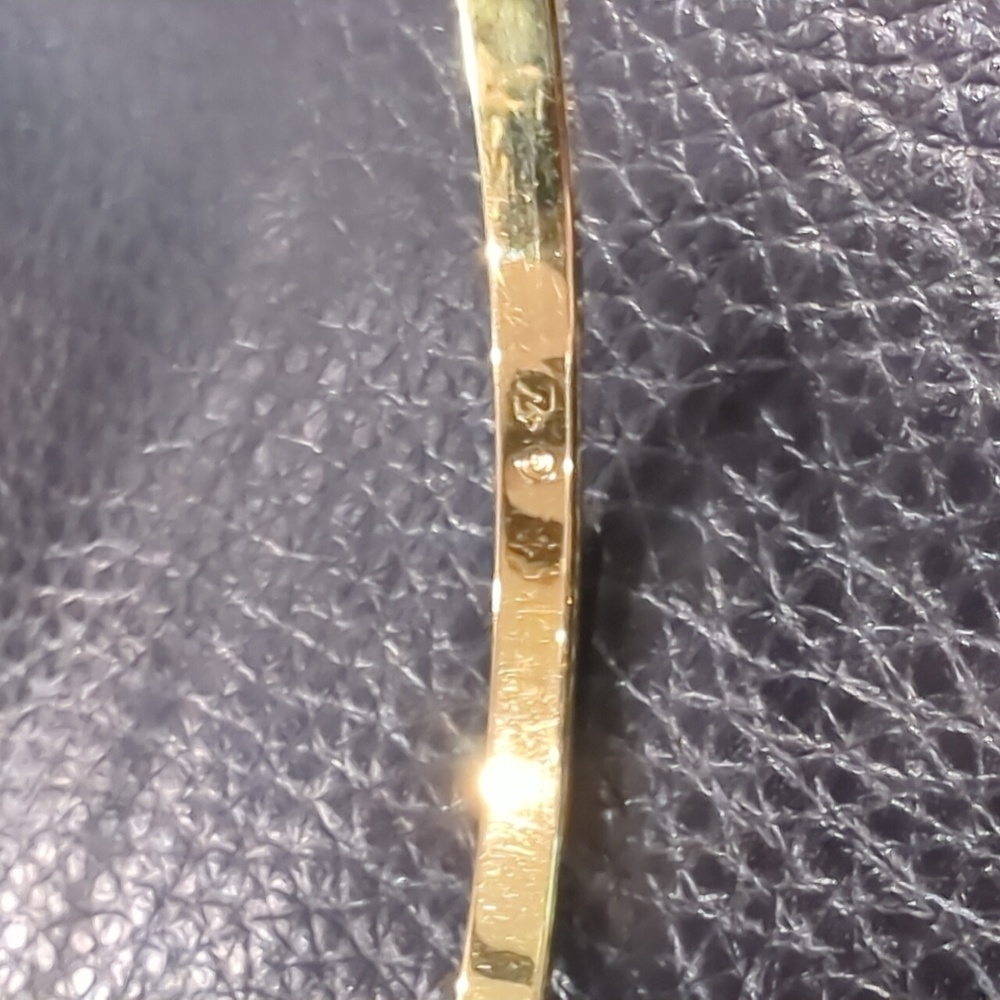 Swarovski Gold Plated Bangle Bracelet - Picture 5 of 5